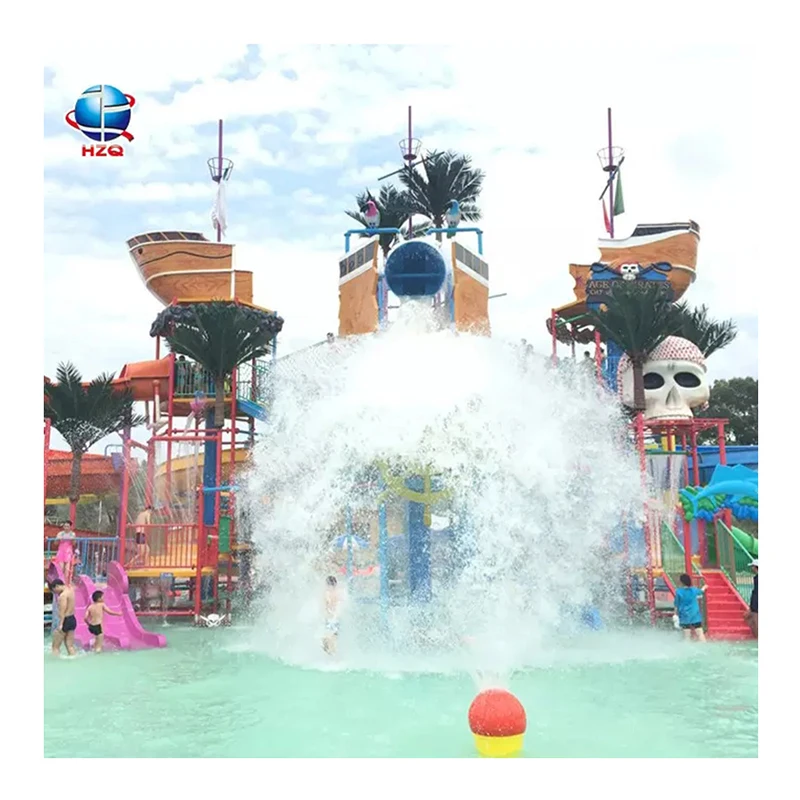 Aqua Park Equipment Fiberglass Water Height Waterpark Super  Traditional Water Slide for Kids