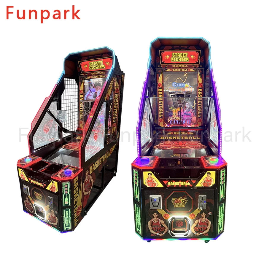 Funpark Factory Price Electronic Basketball Machine Street Arcade Game Coin Operated Games supplier