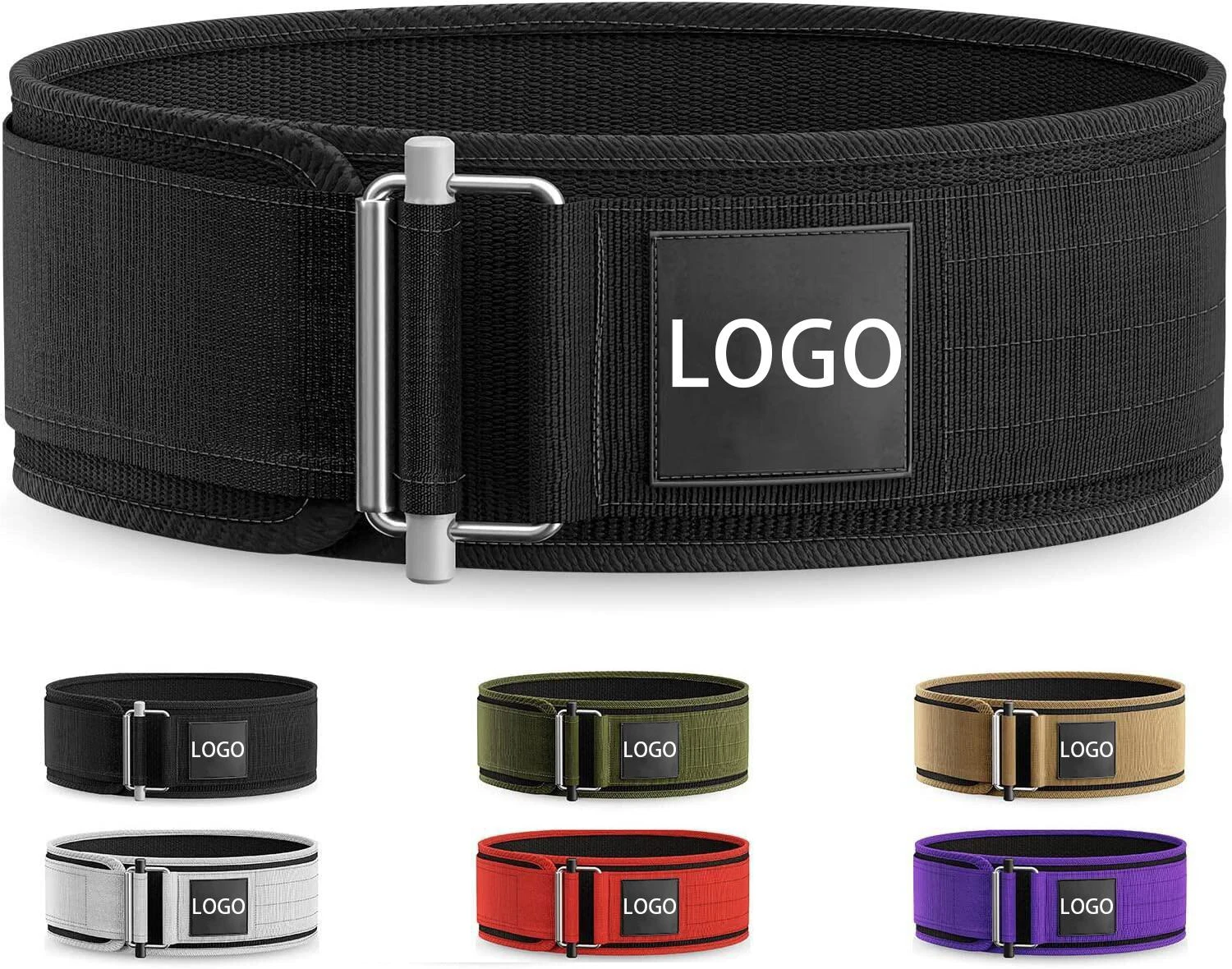 Hot Selling High Quality Quick Selflocking Weightlifting Gym Belt Custom Logo Weight Lifting