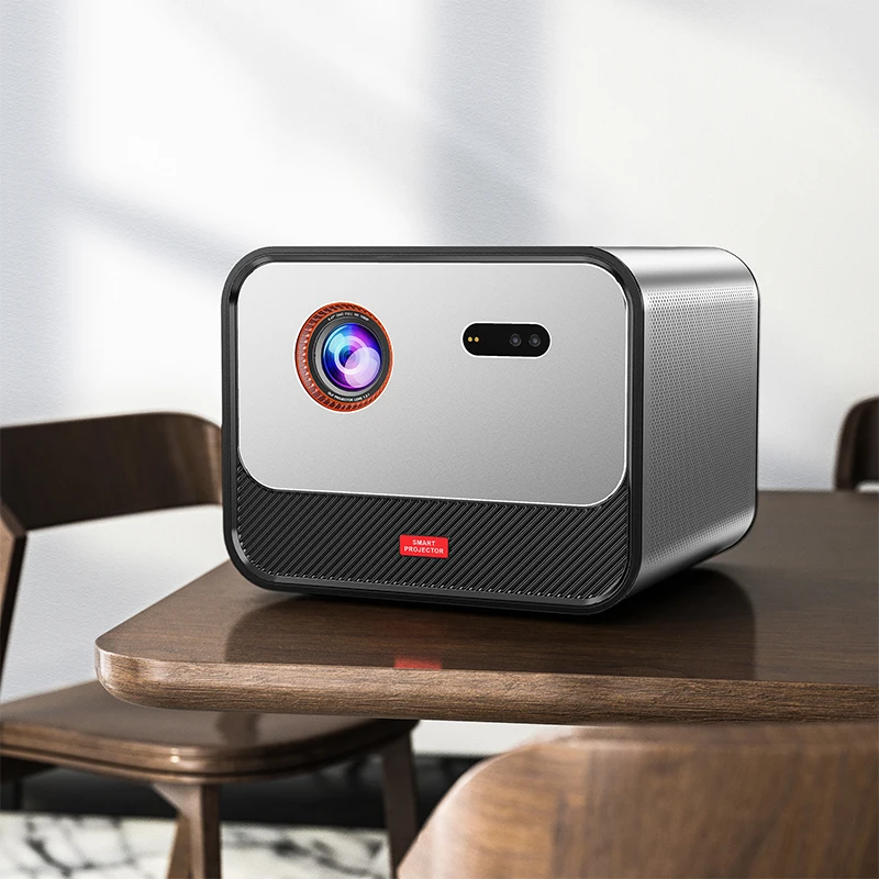 New DLP LED Projector Video Home Theater Projector Bluetooth HD Smart 4k Android With 3D High Lumen Video Cinema