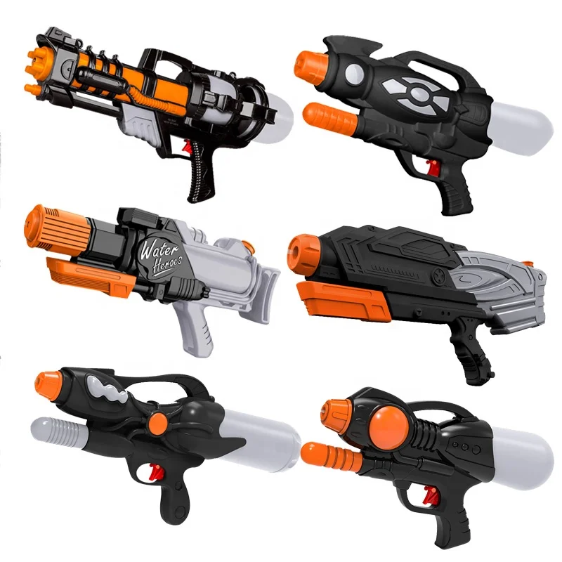 Multiple Styles Large Capacity Hand Pump PP Water Gun Toys Powered Soaker Blaster Water Gun Toys Summer Outdoor Beach Toy