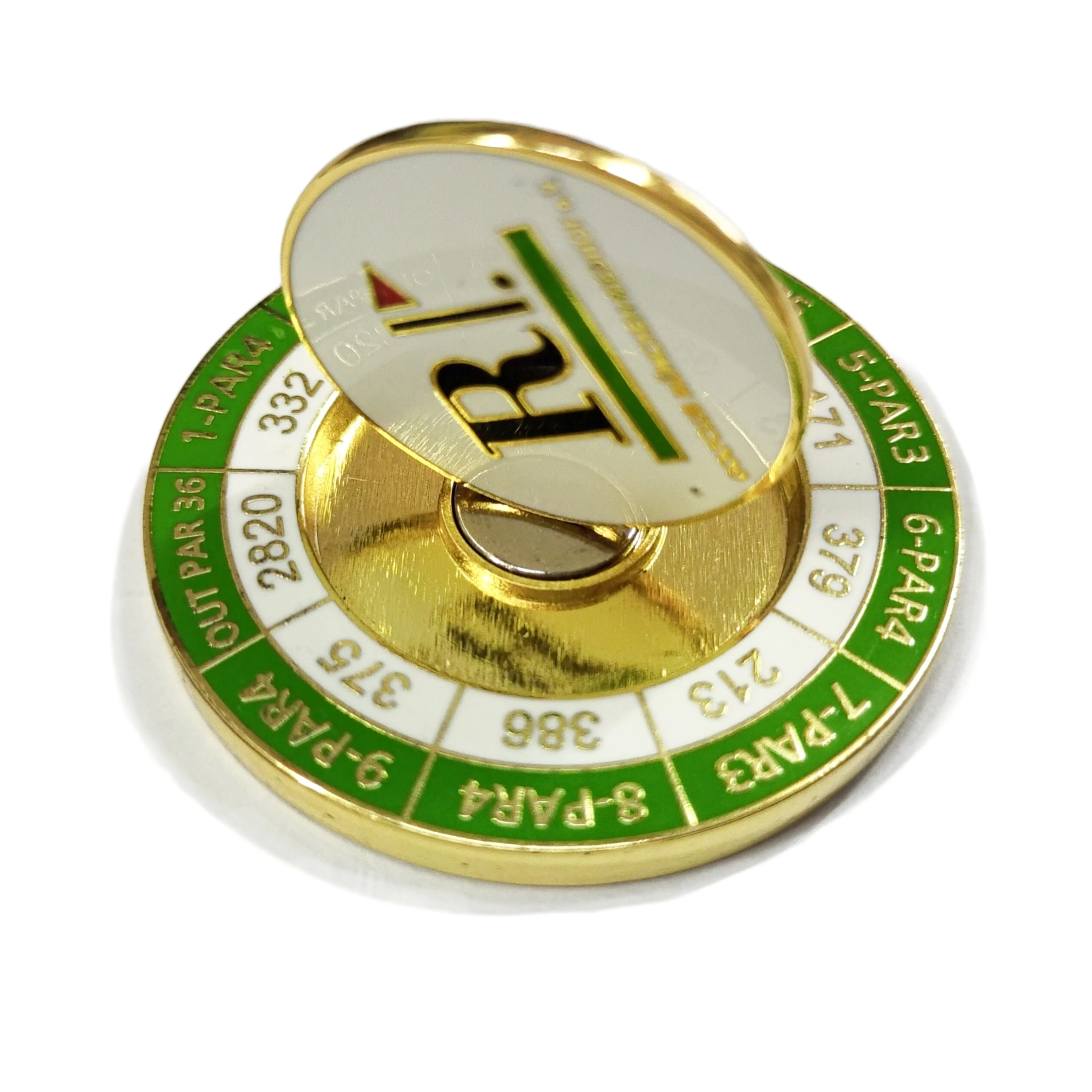 Металлический Магнитный маркер для гольфа