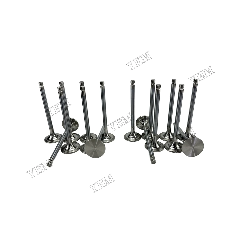 For Perkins 4008TAG2 Intake & Exhaust Valves Genuine Engine Parts 3