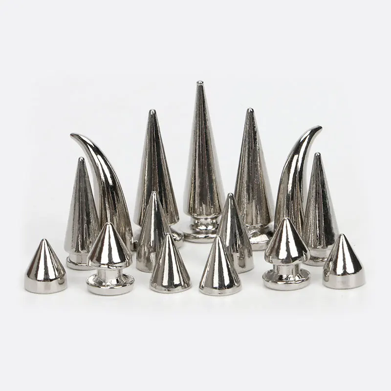 Metal Tree Spike 14mm-BULK PACK! (Silver) (50 Pieces)