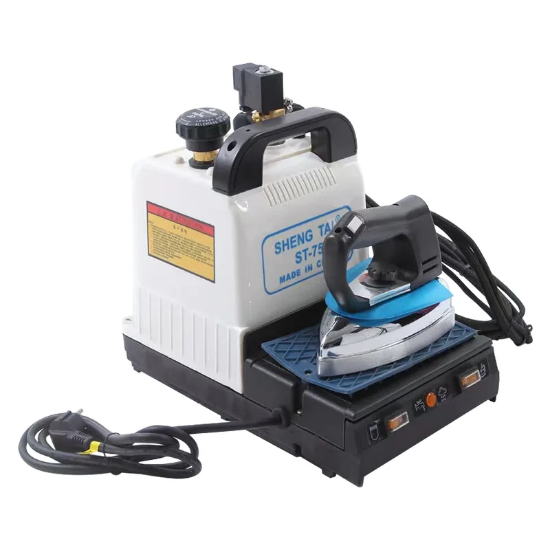 TEBAK Industrial Iron Laundry Steam Boiler Electric Garment Steamer Rotatable Travel Garment Portable Steamer for Clothes