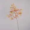 Small branches turn yellow in autumn