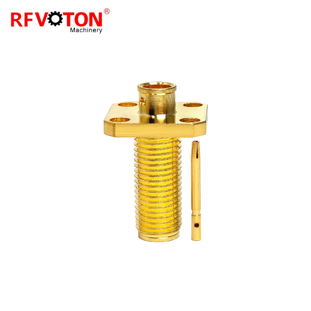 Factory Sma Female Jack Hembra Socket Solder Welding Bulkhead Crimp Rg402 Rg141 Cable Rf Coaxial Coax Connector Copper Converter