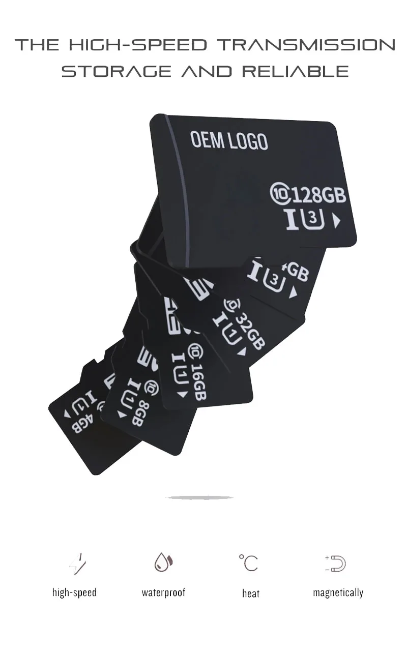 2021 Factory Wholesale Cheap Price High Speed Mobile Phone Memory Card 4GB 16GB 32GB 64GB 128GB Class10 TF Card Memory SD Card - ANKUX.COM