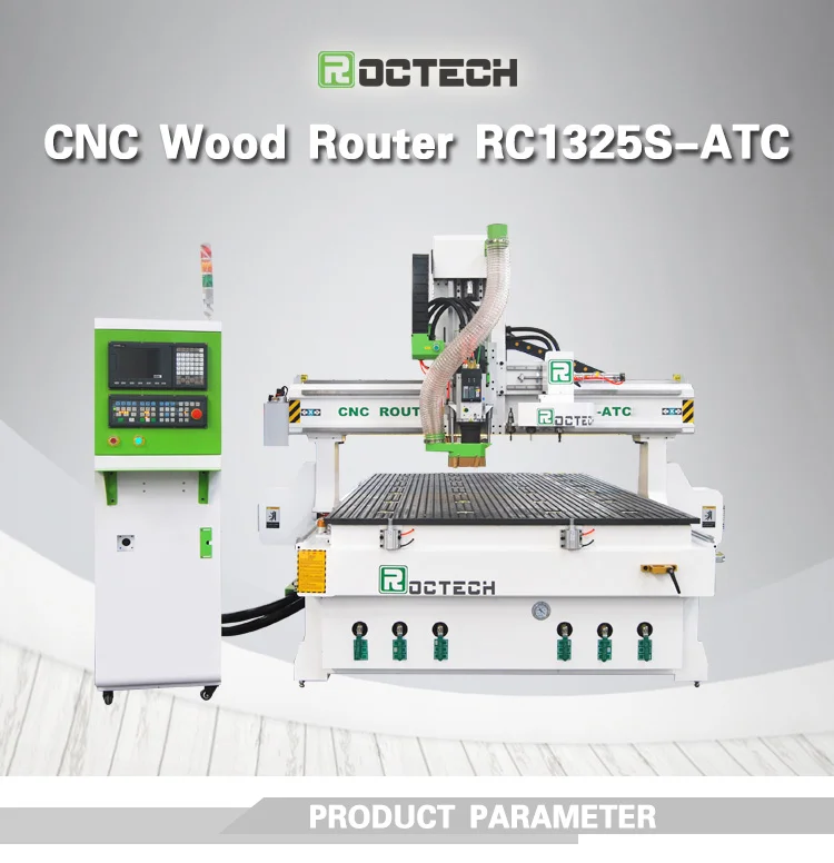 8 Tool Atc Cnc Router Carousel 1325 4*8 Ft Woodworking Cnc Router Air ...