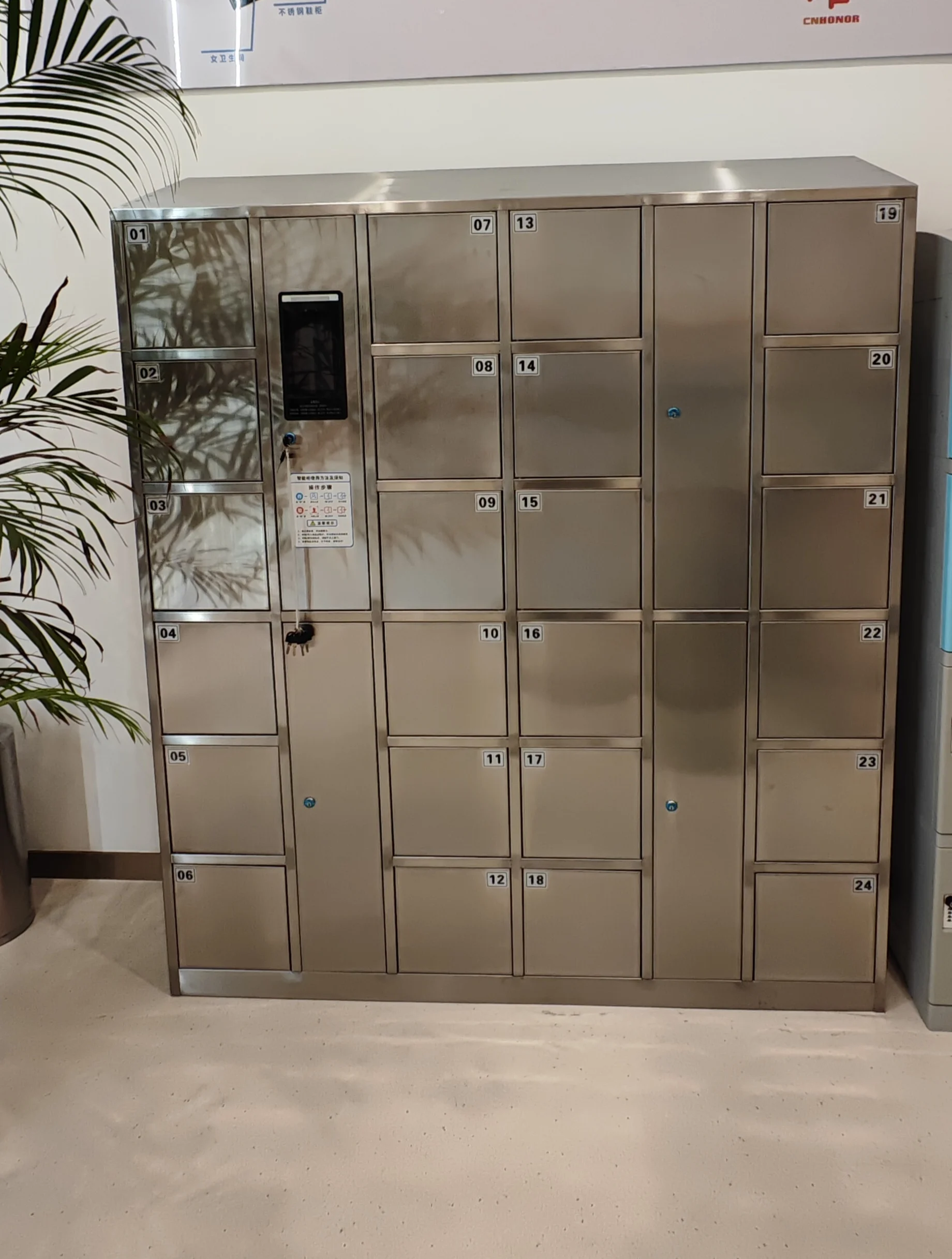 Durable stainless steel storage cabinets for food manufacturers and clean rooms