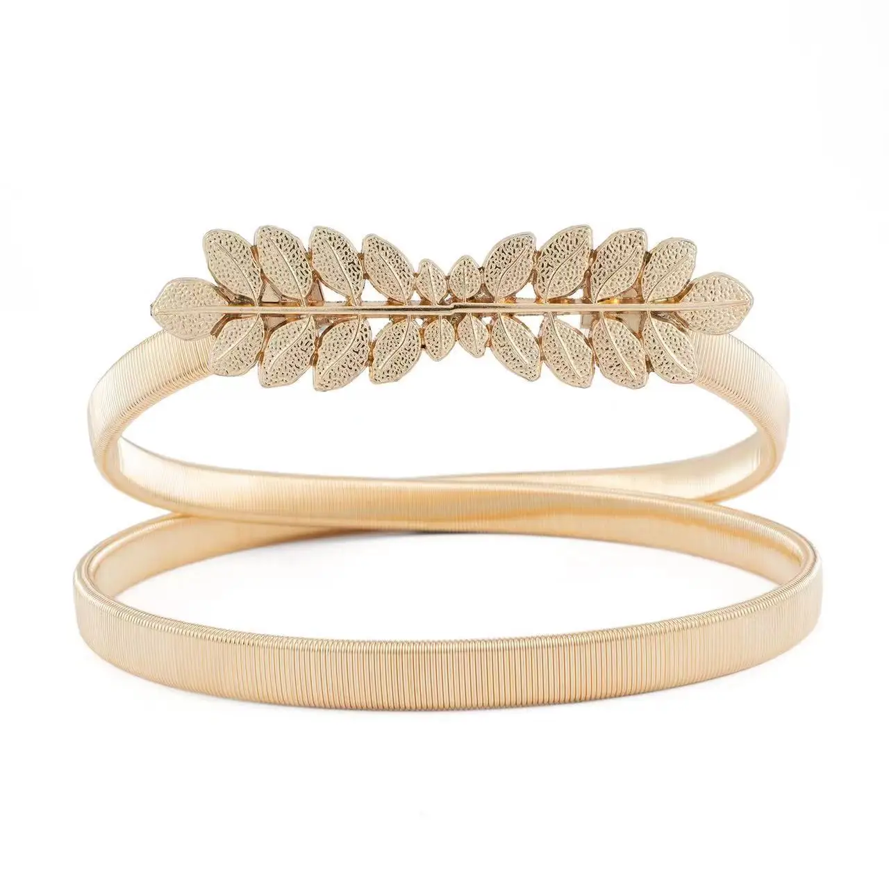 Factory Sale Women Gold Belts Trendy Style Ladies Dress Decorative Belt