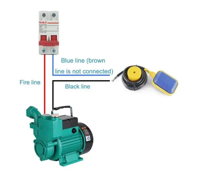 Water pump control flow control switch water tank level float switch Water Tank Level Float Switch