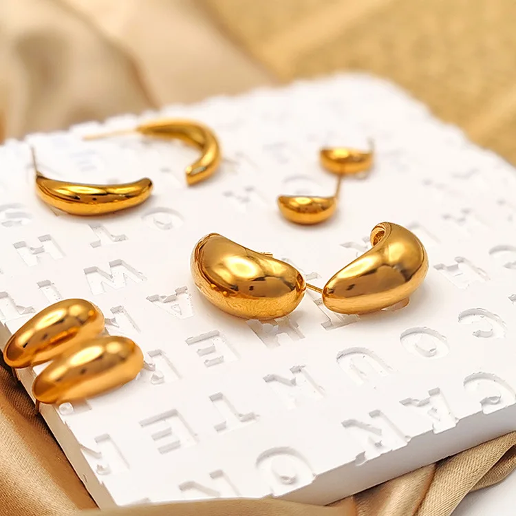 Chunky Hoop Earrings
