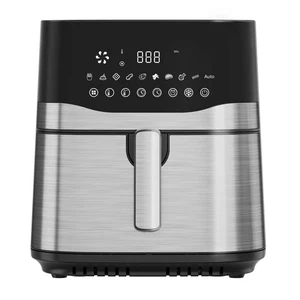 Electric 9.0L Digital Air Fryer 12 Optional Programs 1800W With S/S Cover Up&Down Heating Pipe Smart Kitchen Appliances