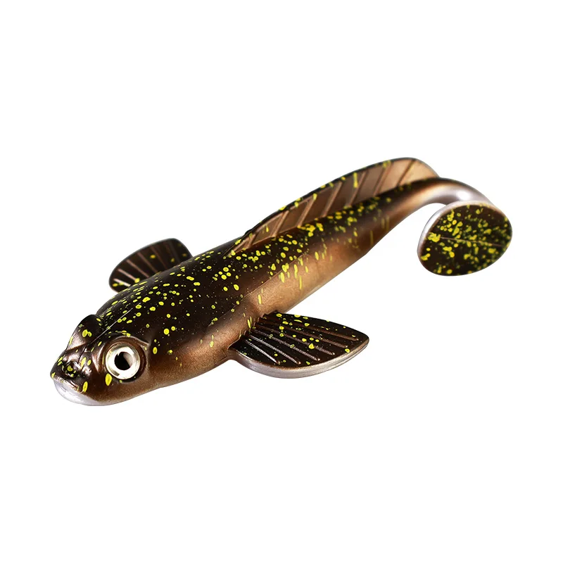 cat fish plastic lure Tentacle Creature – Floating Soft Artificial Fishing Bait For Bass, Trout & Catfish (8.7g, 4.33