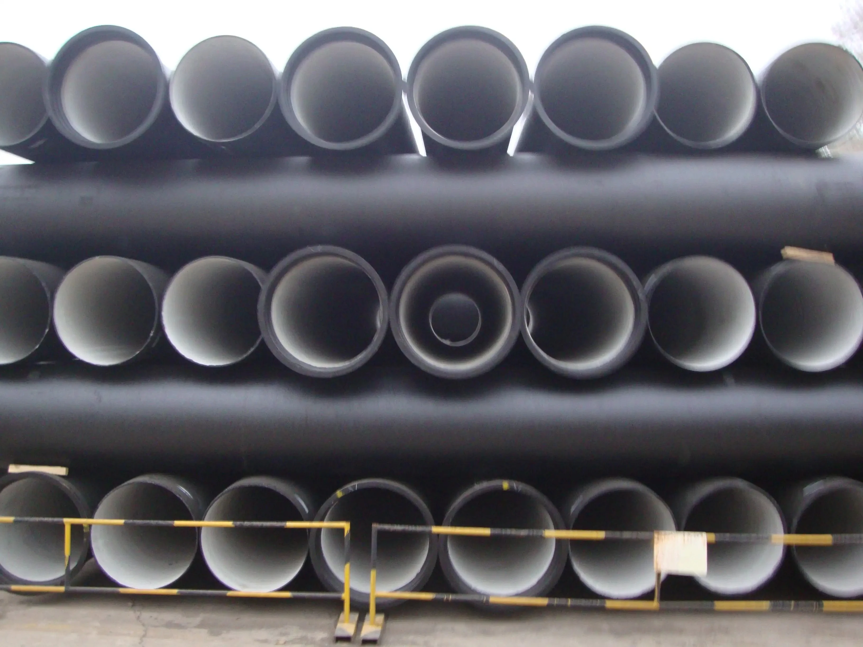 Joint rond en caoutchouc noir EPDM/SBR ISO2531 pour fonte ductile