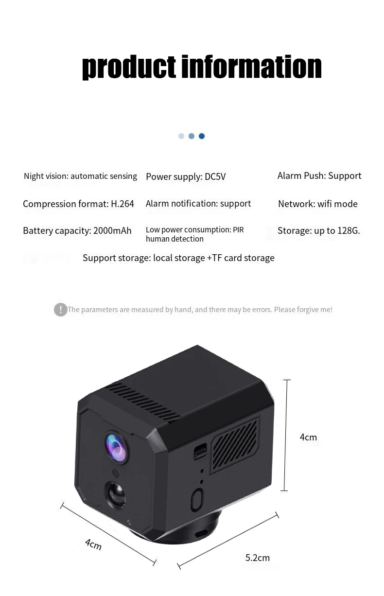 small security cameras wireless