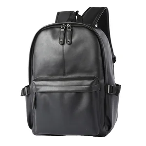 custom logo Fashion Geometric Solid Color School Backpack College Students Simple Style Letter Panelled Waterproof Polyester Zipper Bag