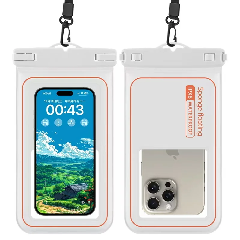 Hot Sell Floating Swimming Diving Phone Dry Bag Clear PVC Beach Waterproof Phone Pouch Underwater IPX8 Clear Cell Phone Case Hot Sell Floating Swimming Diving Phone Dry Bag Clear PVC Beach Waterproof Phone Pouch Underwater IPX8 Clear Cell Phone Case