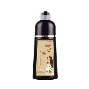 Oem Odm Magic Changing Gray Hair Color To Black 500 Ml Glitter Hair Dye