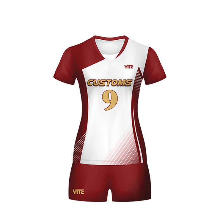 Cheap Price Customized Volleyball Uniform New Pattern Style Design Team Volleyball Jersey