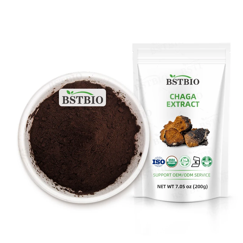 Chaga Mushrooms Price Vegan Organic Chaga Mushroom Extract Powder Private Label Chaga Extract Powder