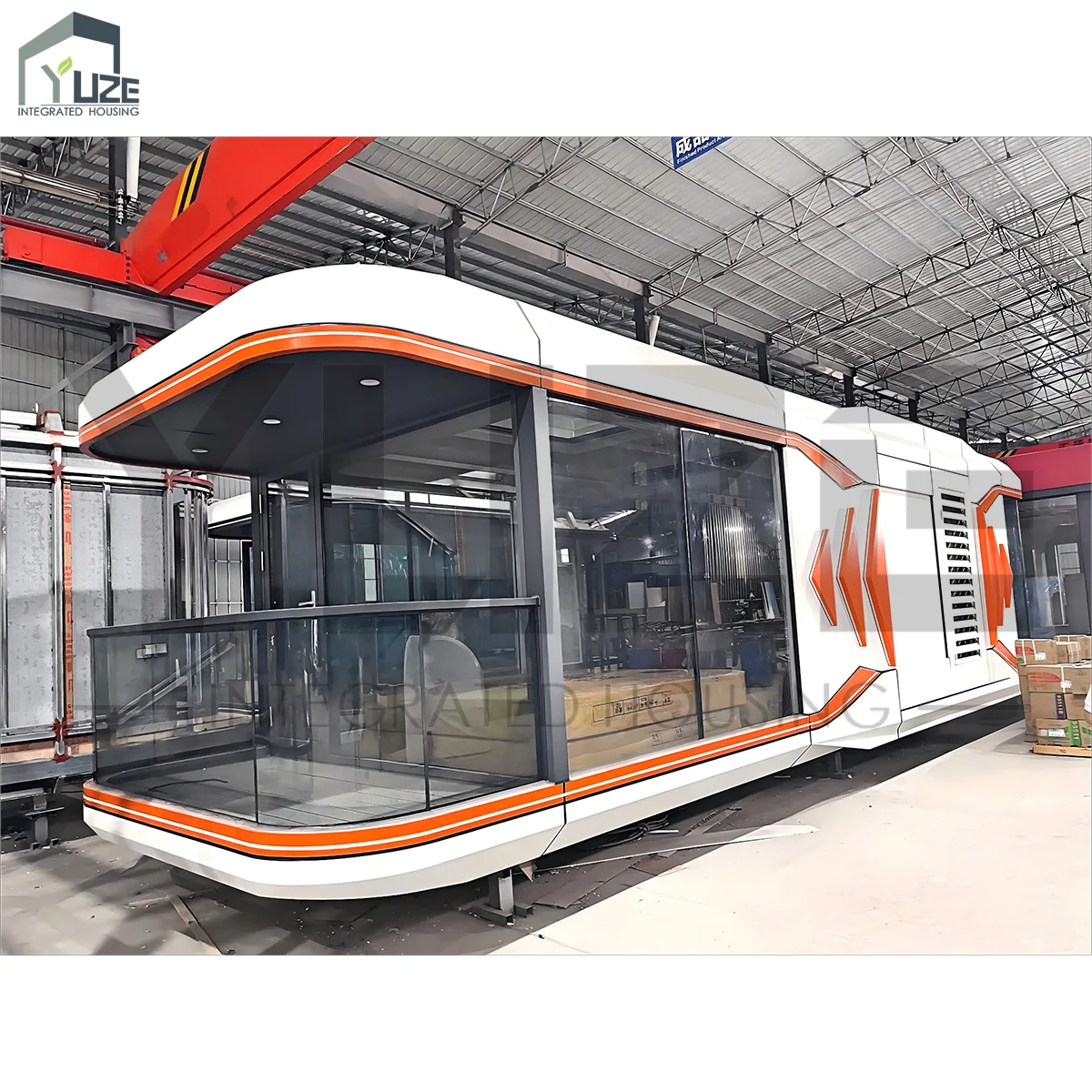 Modern Design Steel Frame Sandwich Paneo Eco Friendly Prefab V9 Space Capsule House 1 Set Luxury