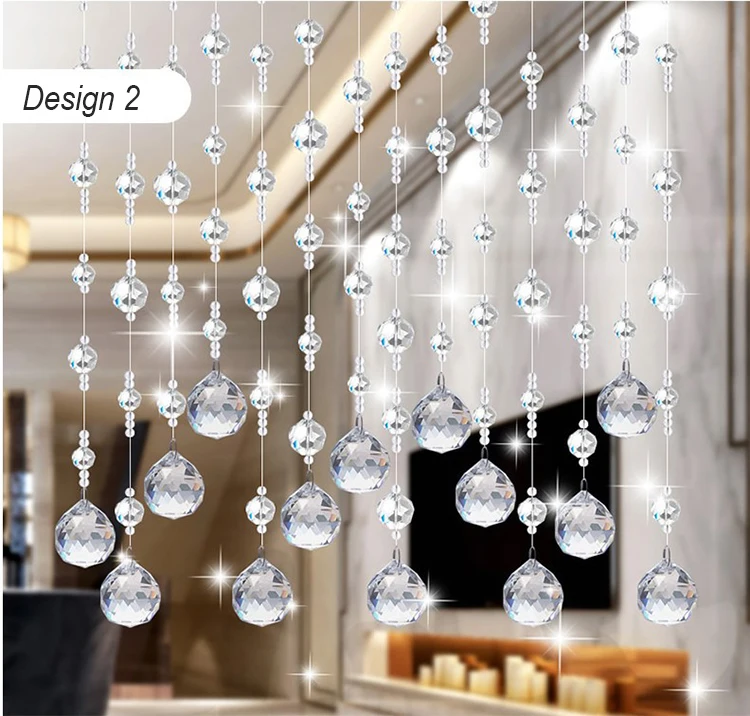 crystal glass hanging tree clear crystal