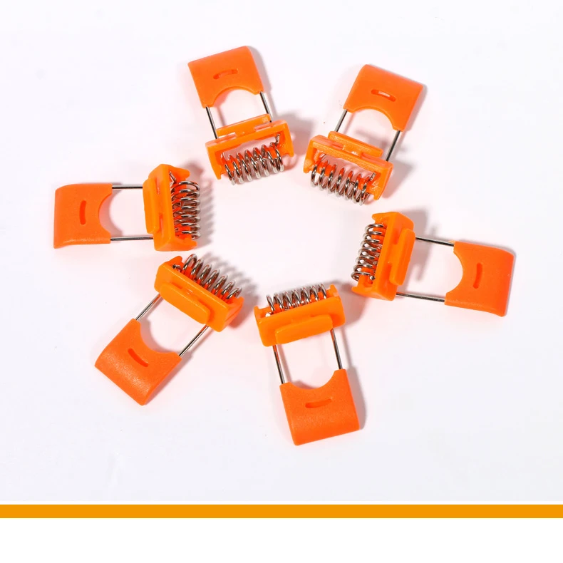 Custom LED Wire Form Loaded Clip Springs for Ultra-thin Panel Lights Easy Installation Slider Bracket Spring Clip