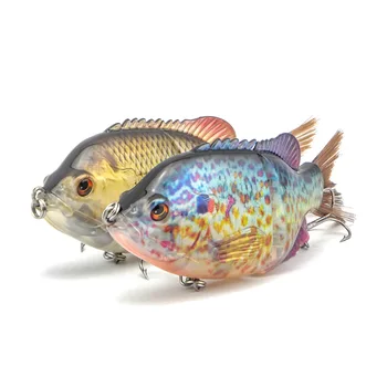 Wholesale Metal Live Bait Lure for Sunfish Fishing Freshwater & Sea Use Transparent Hard Bait with Hooks – Metal Jig – view 3