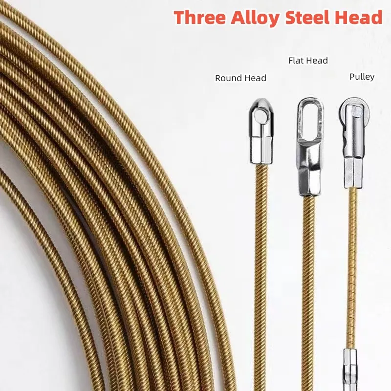 KOOTANS 50FT Fiberglass Running Electrical Wire Cable Glow Rods Wire - View #8