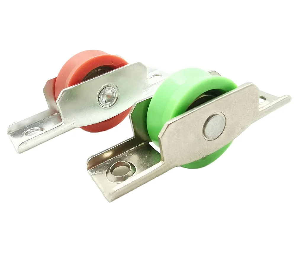Sliding Screen Roller Wheel Metal Sash Pulley Door Roller With Bearing Aluminum Window Roller