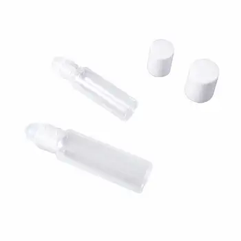 Factory Wholesale Roll-on Bottle Empty Transparency Glass Stay Tube in 1ml 2ml 3ml 5ml 10ml Sizes for Skin Care Cream