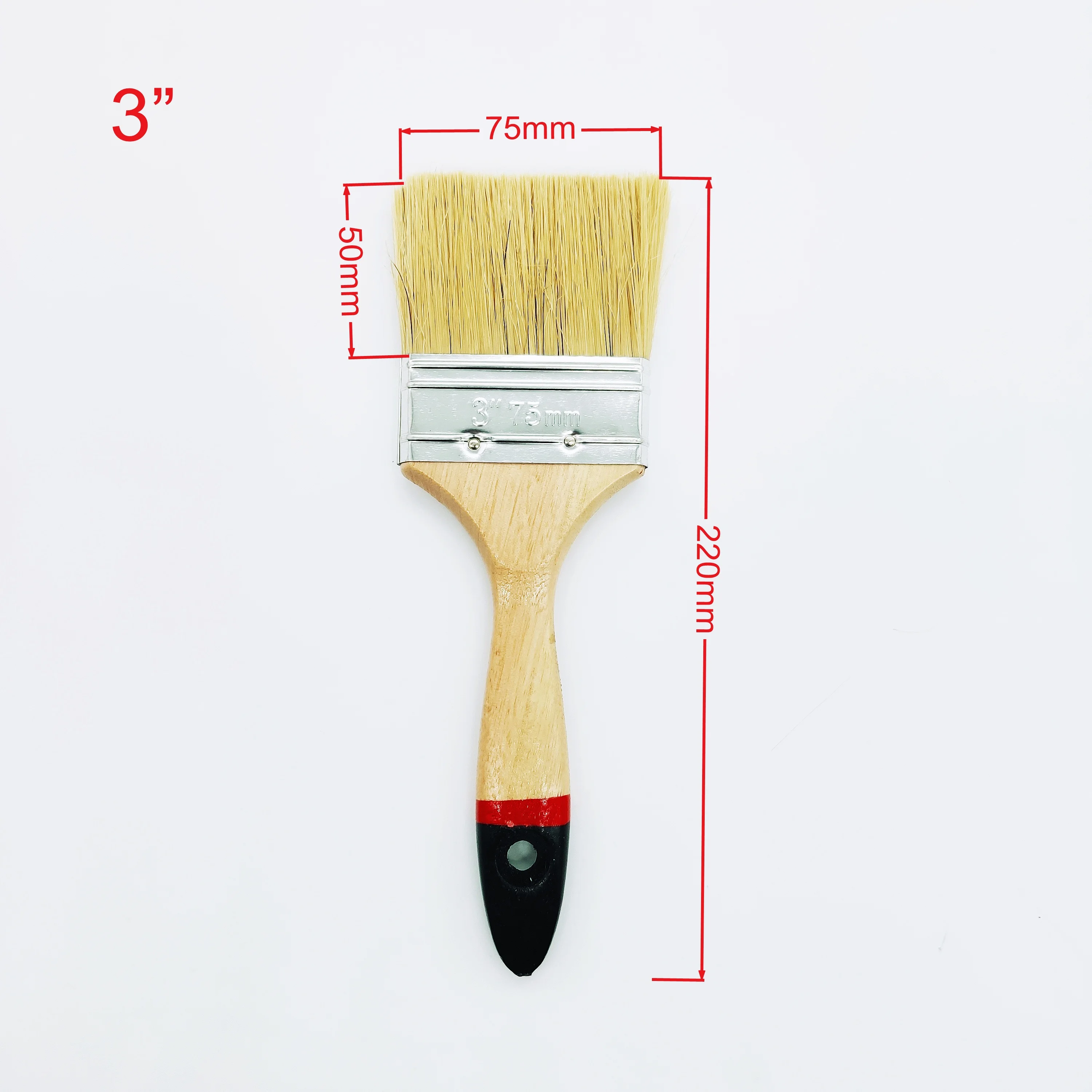 Factory direct sale   wooden handle paint brush