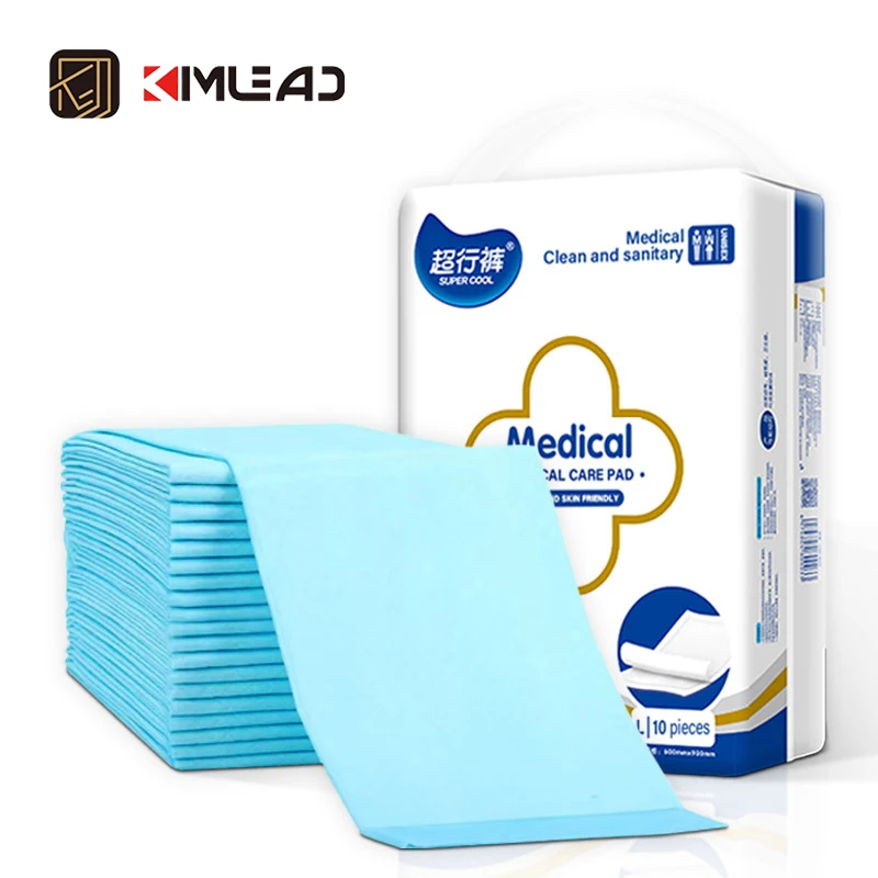 Almofada absorvente Kimlead de grau hospitalar, almofada médica descartável