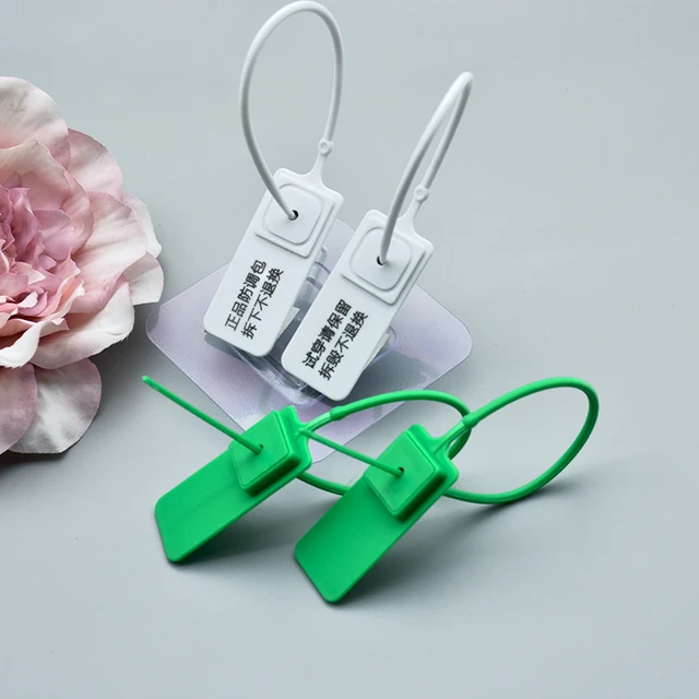 Most Popular Anti Tamper Pp Label Tag Plastic Security Padlock Seal Small Security Plastic Seals