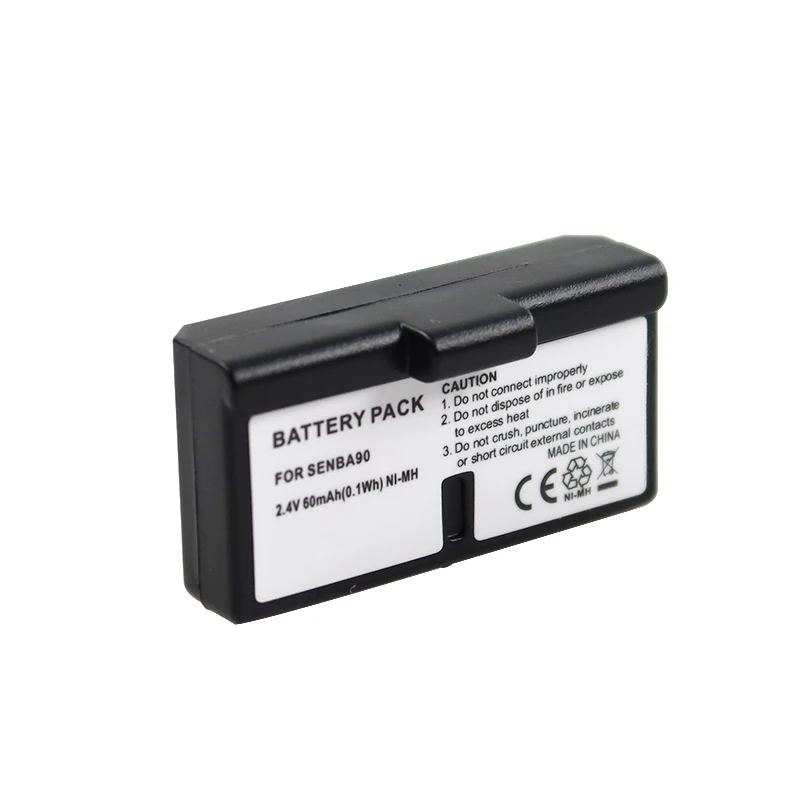 Ni-MH 2.4V 60mAh BA90 E90 E180 S180 HDI92P RI100 Set 180 Battery for Sennheiser Wireless Headset