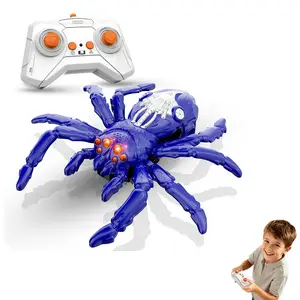 EPT New Realistic Lizard Wall Climbing Toy Rechargeable Remote Control Robot Kids Toys Wall Climbing Gecko Spiders