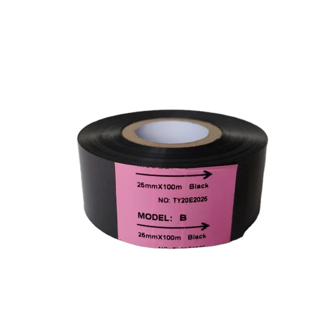 HP501 Ribbon Coding Machine MODEL: B 25 Mm*100m Xiamen Tianyi TANE Coding Machine Ribbon Carbon Ribbon Date Ink Ribbon