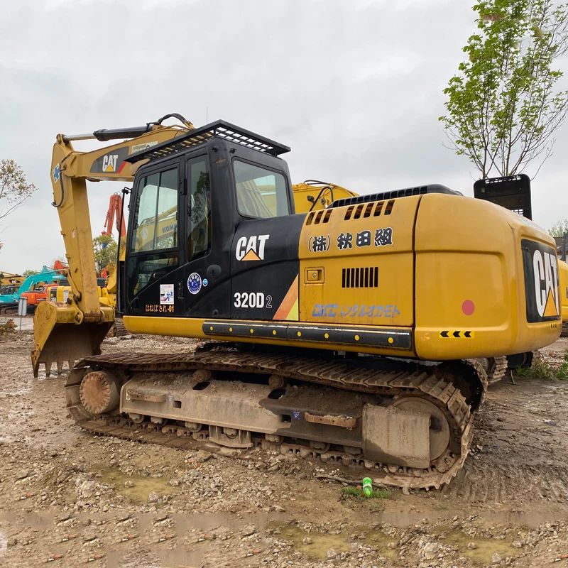 Used Cat 12 Ton 320 D 315d 312d Caterpillar 320d Excavator Earth-moving ...