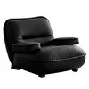 Cuir microfibre noir