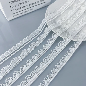 Factory Directly Wholesale Exquisite Embroidery Lace Fabric For Clothing Home Textile Decoration Lace Trim