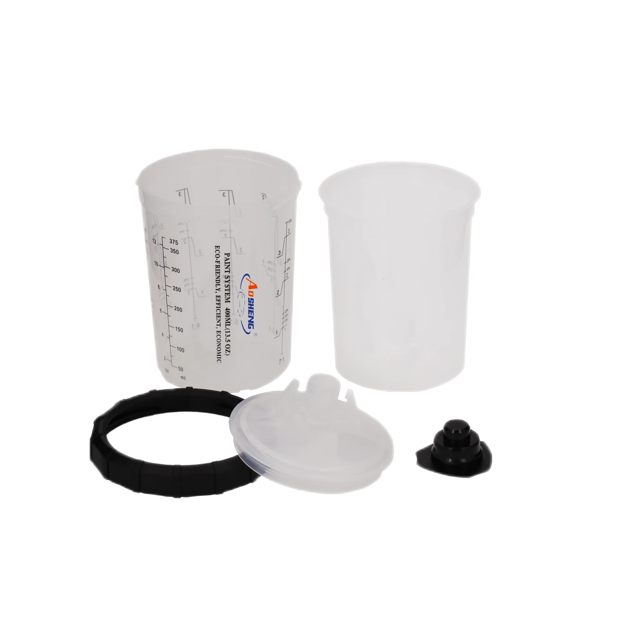 650ml Paint Sprayer Cup Disposable Paint Cup System 1.1 - Buy Plastic ...