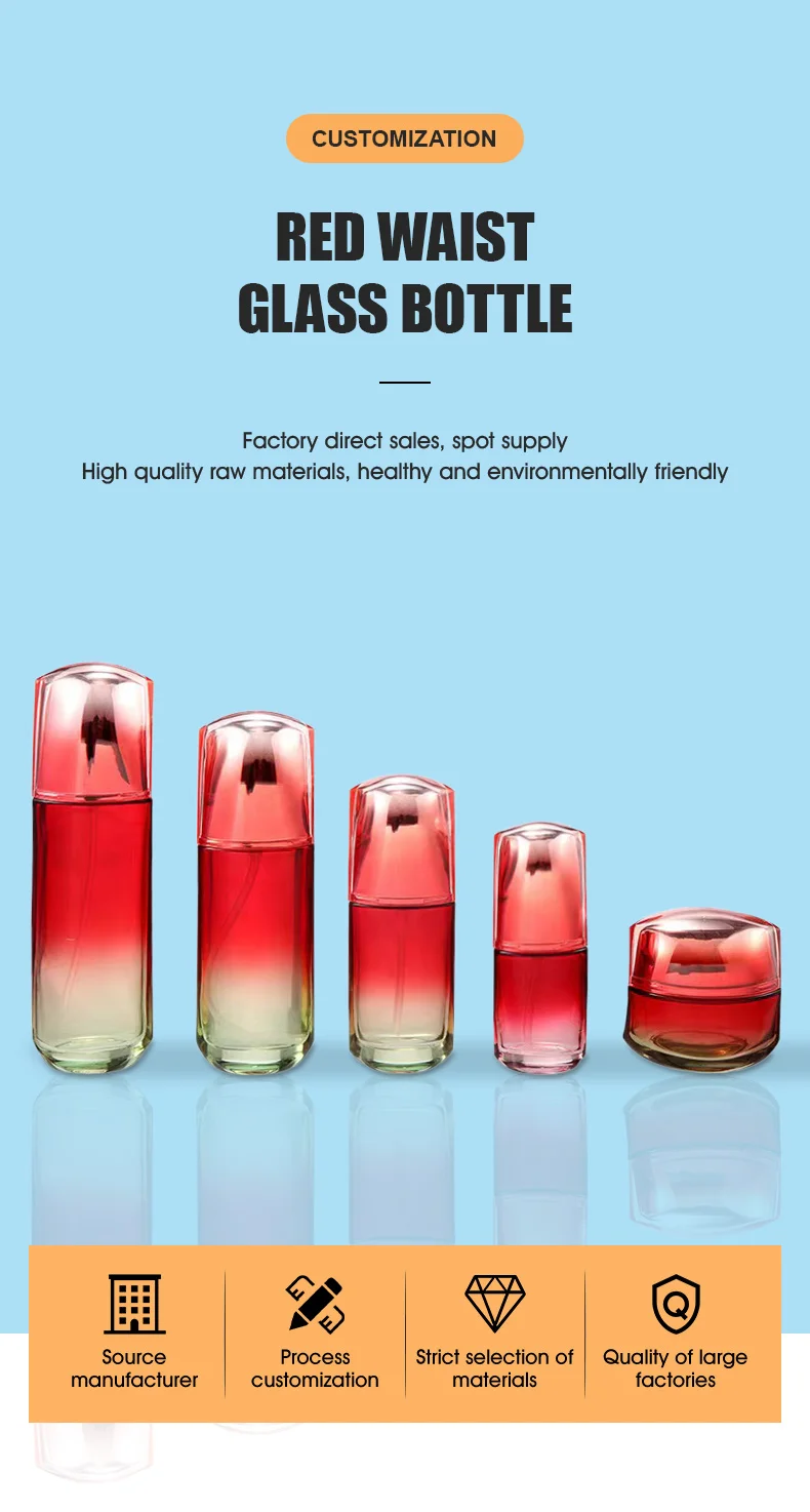 120ml Glass Bottle Lotion Essence Bottle Skin Care Product Set Empty Bottle Wholesale Buy Skin