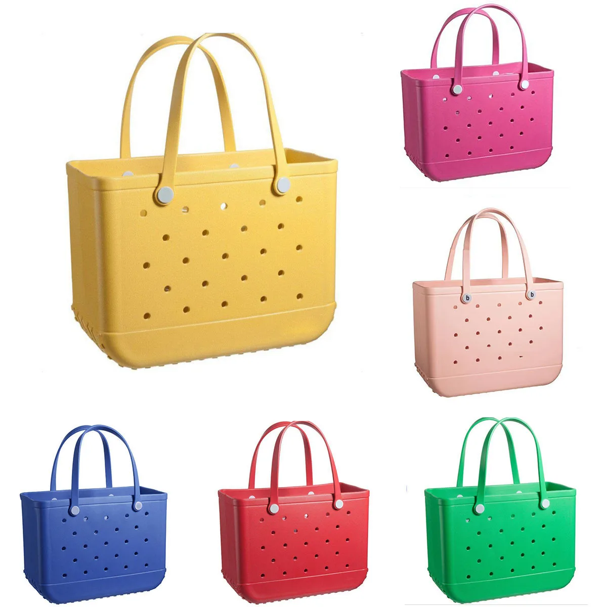 Wholesale Popular Waterproof Bogg Bag Xl Large Summer Luxury Eva Bogg Bag Accessories Charms ...