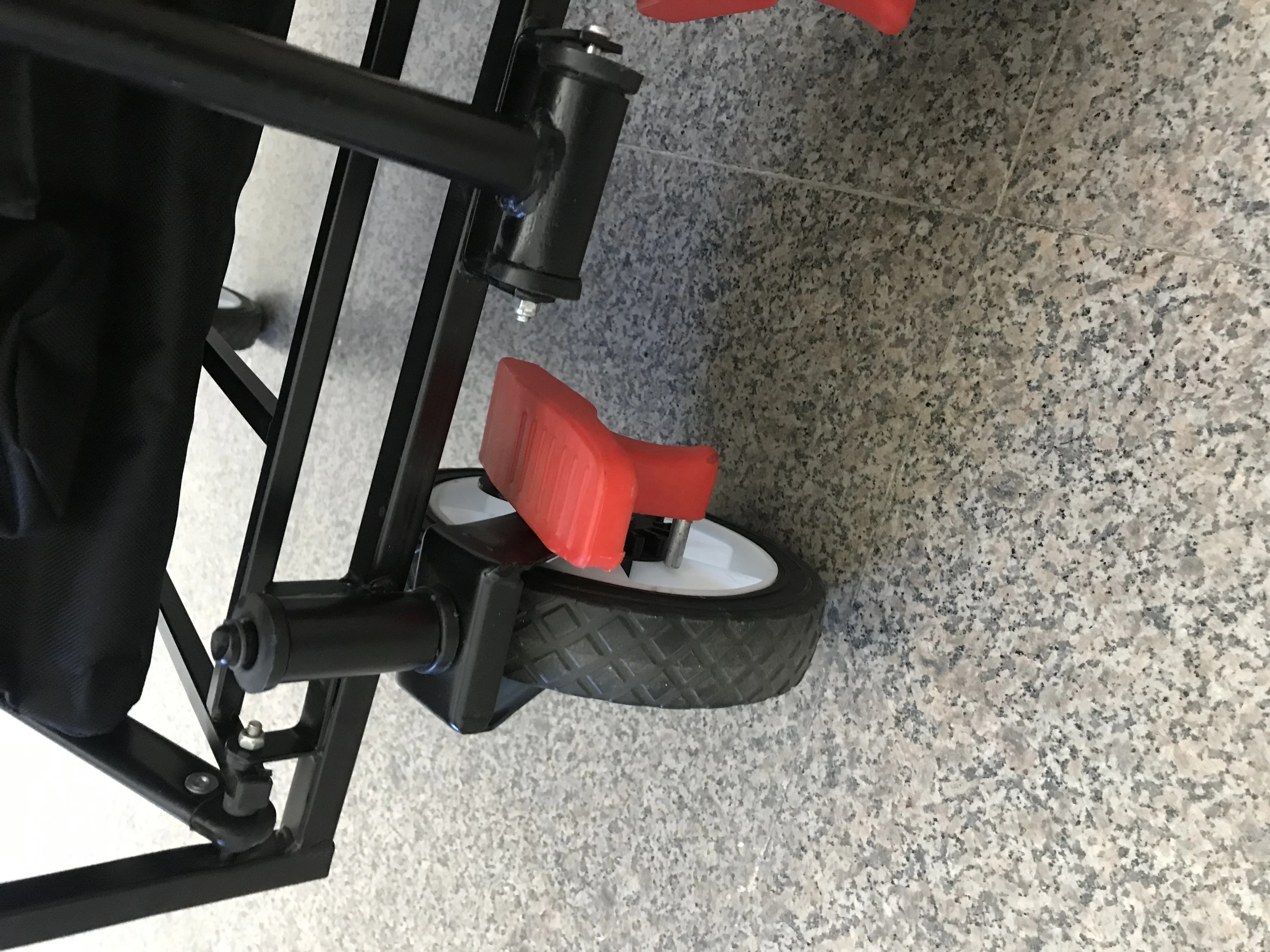 Collapsible Utility Wagon Beach Garden with Canopy Wheel Brake Push Handle Manufacturer Factory Supplier mac Sports