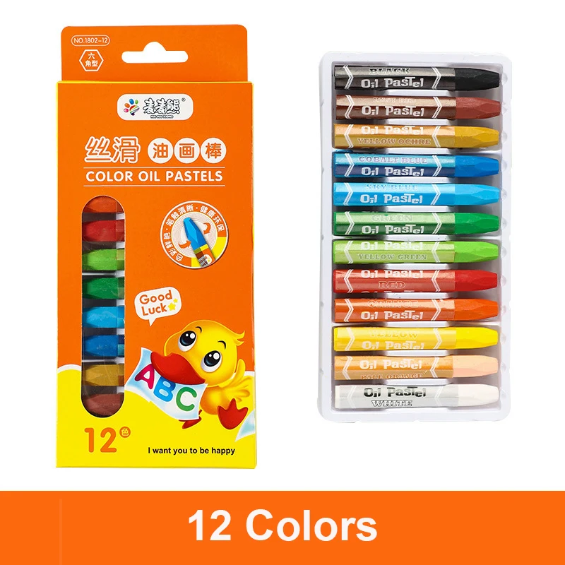 Office Supplies & Stationery, Doms Oil Pastel Crayons