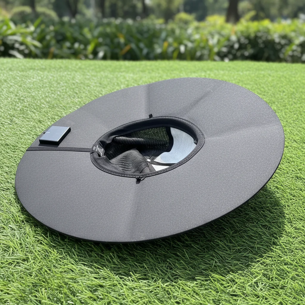 15W Solar-powered Foldable Solar-powered Sun Hat Foldable Solar Hat Solar-powered Hat Solar-powered Sunshade