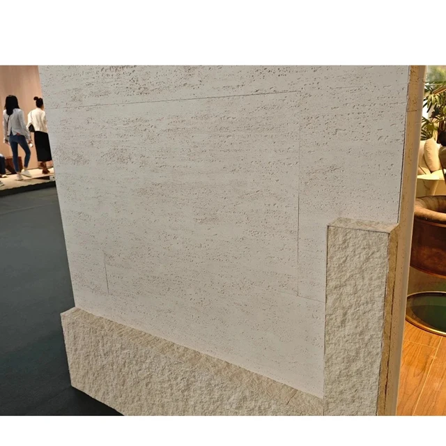 New building materials, flexible stone, hot selling travertine, high-quality soft exterior wall, interior wall cladding stone