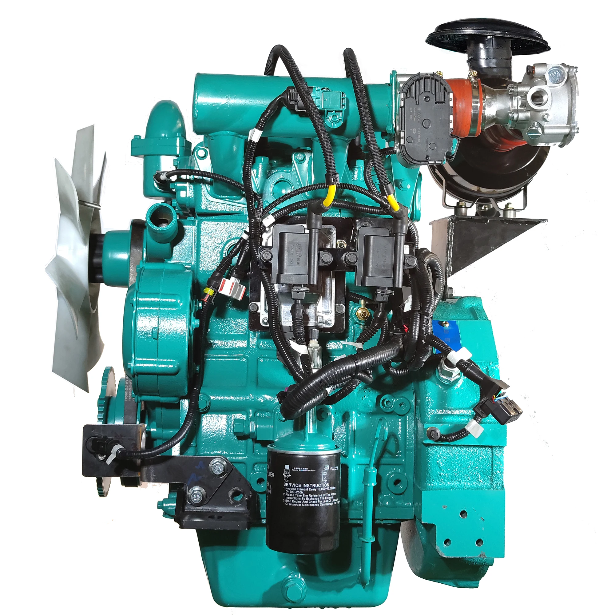 Biogas Energy Power Engine LNG Syngas Methanol Power Generation Engine 15kw 19kw Natural Gas for Generator and Water Pump Set